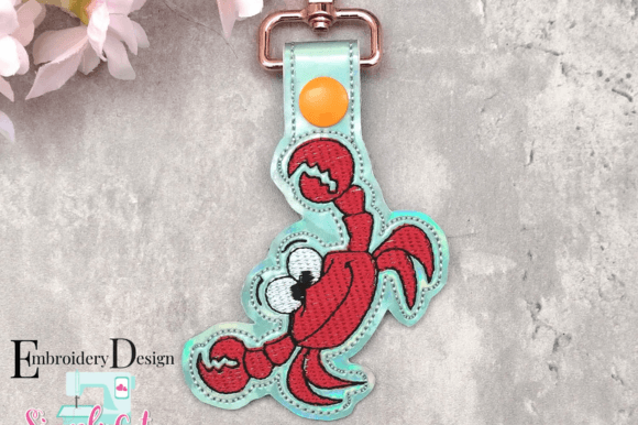 Crab ITH Snap Tab Keychain Review