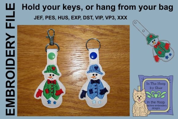 Jolly Snowman Key Fob: A Designer’s Review