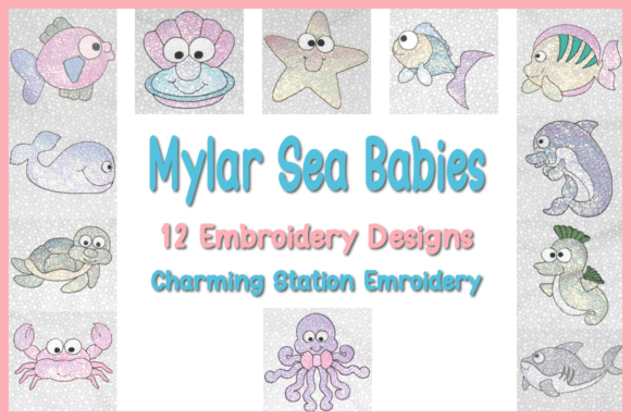 Mylar Sea Babies: Sparkle for Boutique Apparel