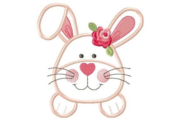 Rabbit with Flowers Applique: A Designer’s Review