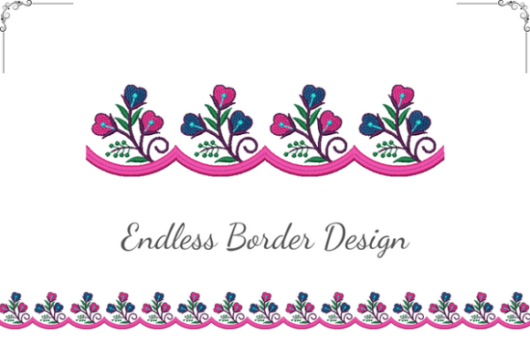 Reviewing Floral Spring Border for Small Business Merch