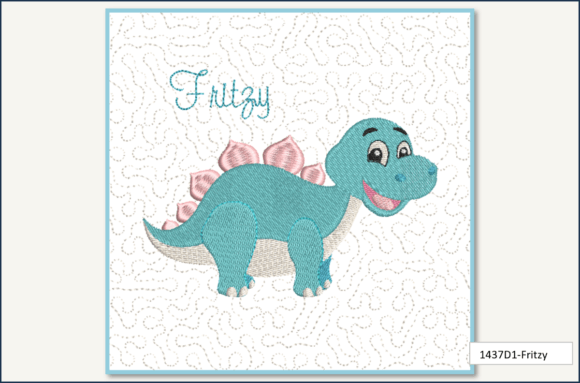 Reviewing My Dino Buddies Quilt - Fritzy Block