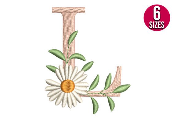 Reviewing the Floral Alphabet Letter L for Craft Fairs